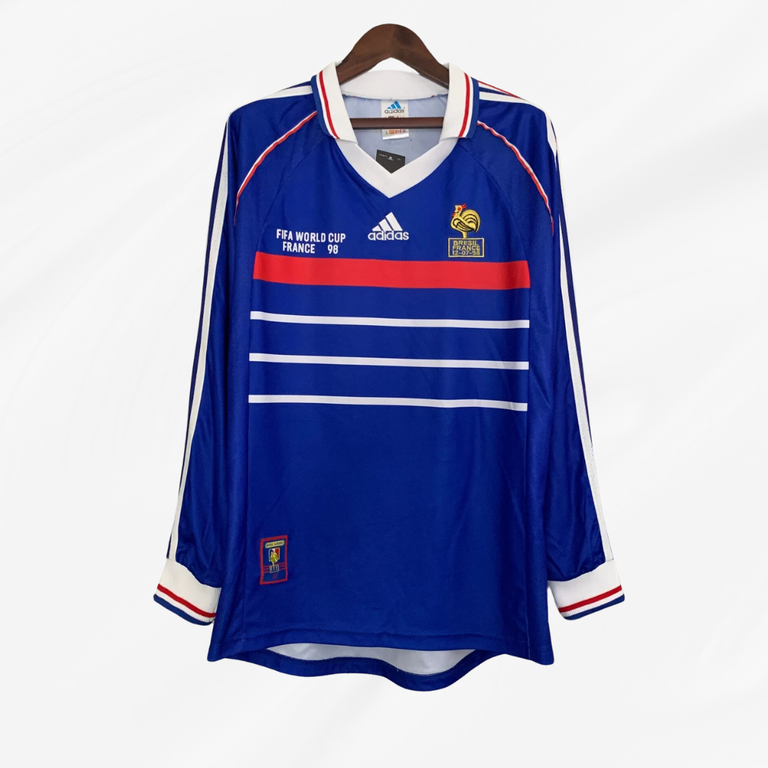 Francia 1998 Local Manga Larga